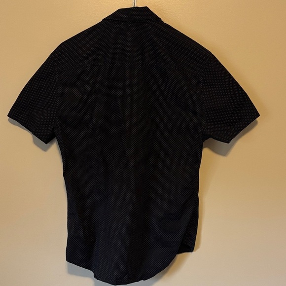 Guess Black Casual Button Down Shirt Polka Dot - Picture 9 of 9